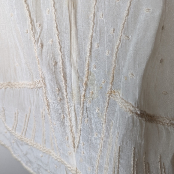 Sundance Ivory Top with Embroidery| Size xs - Picture 3 of 6